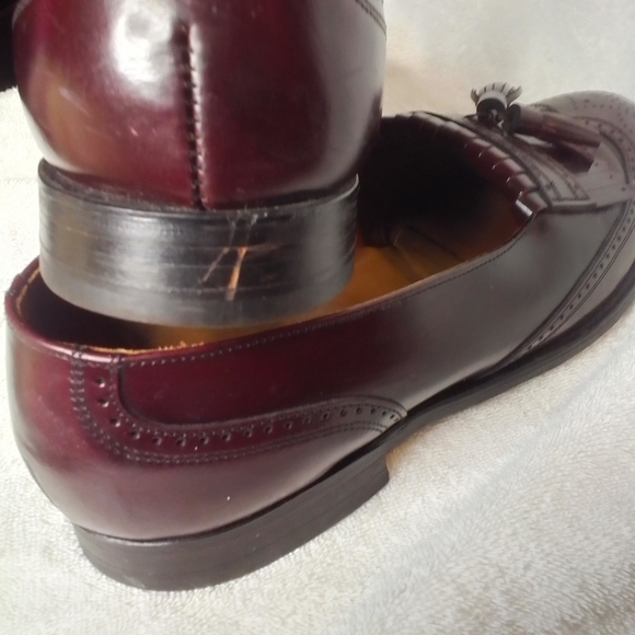 Bostonian Classic Cordova Wing Tip Old Skool Style  Loafers Men's Dress … - Picture 4 of 7